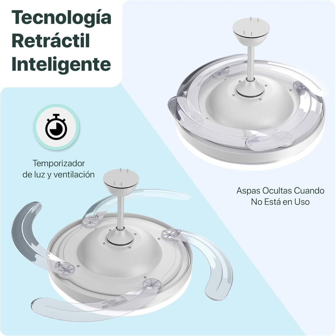 VENTILADOR DE TECHO LED