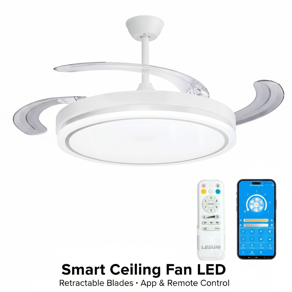 VENTILADOR DE TECHO LED